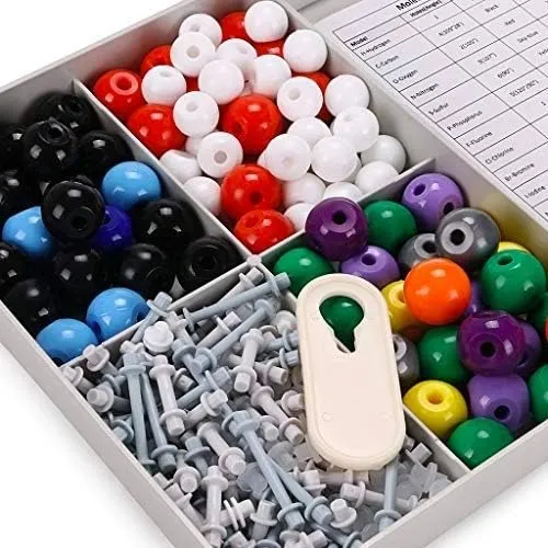 Kit De Estructura Inorgánica Orgánica Molecular De 252 Pieza - Imagen 4