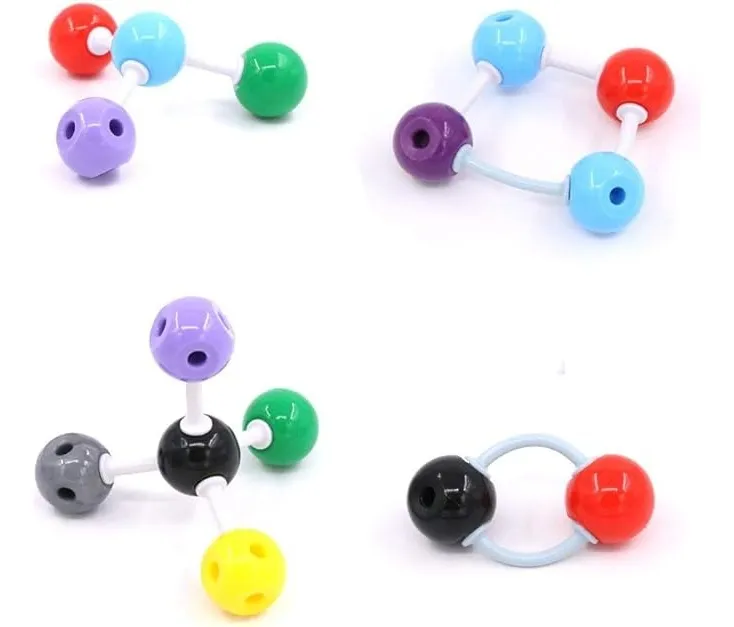 Kit De Estructura Inorgánica Orgánica Molecular De 252 Pieza - Imagen 6