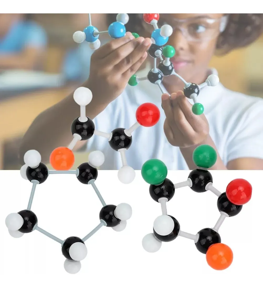 Kit De Estructura Inorgánica Orgánica Molecular De 252 Pieza - Imagen 3