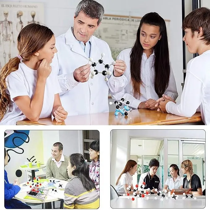 Kit De Estructura Inorgánica Orgánica Molecular De 252 Pieza - Imagen 2