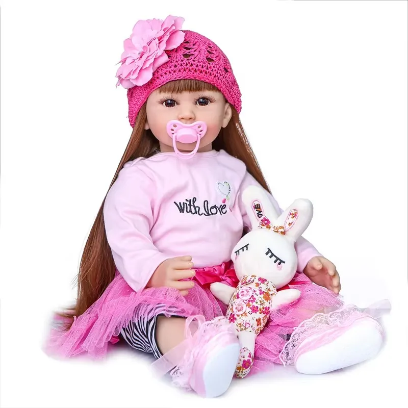 Muñeca Bebé Reborn Realista De Silicona.