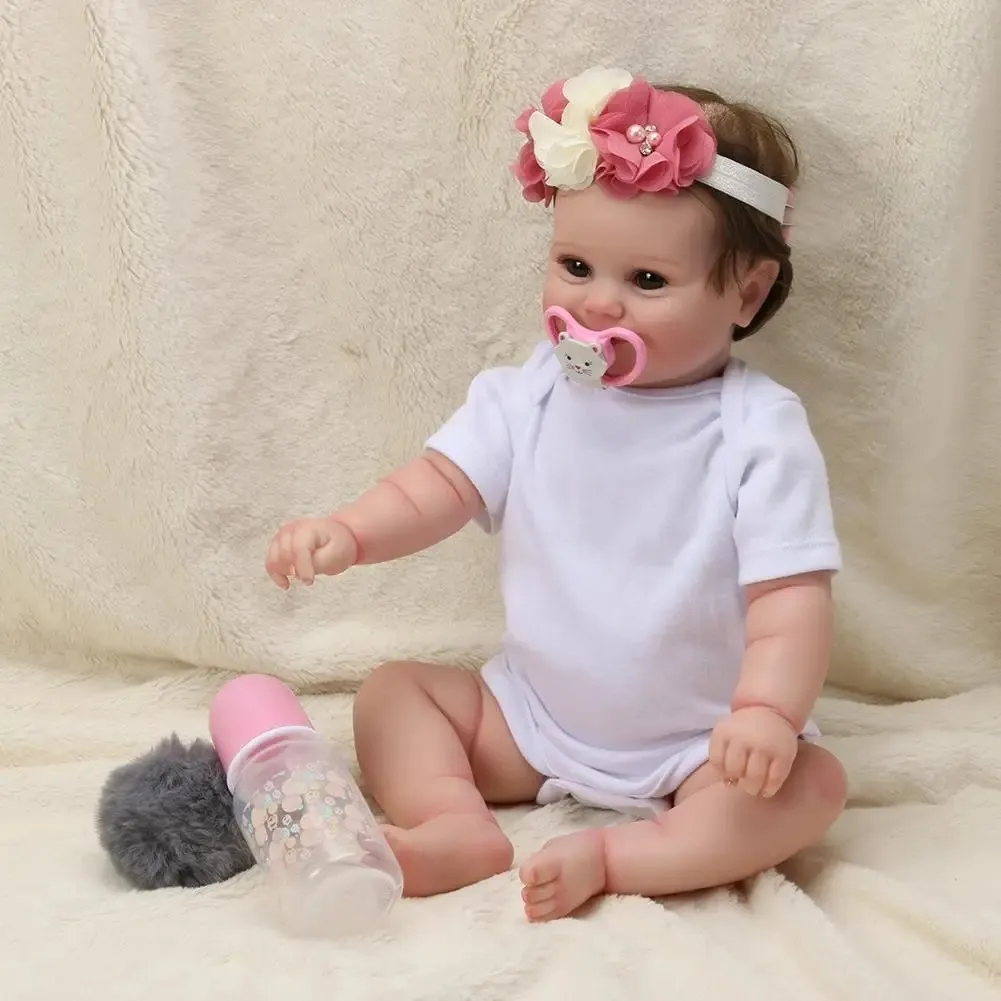 Muñeca Bebé Reborn Realista De Silicona.