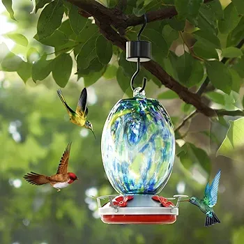 Bebedero Y Comedero Colibrí Para El Exterior. - Imagen 9