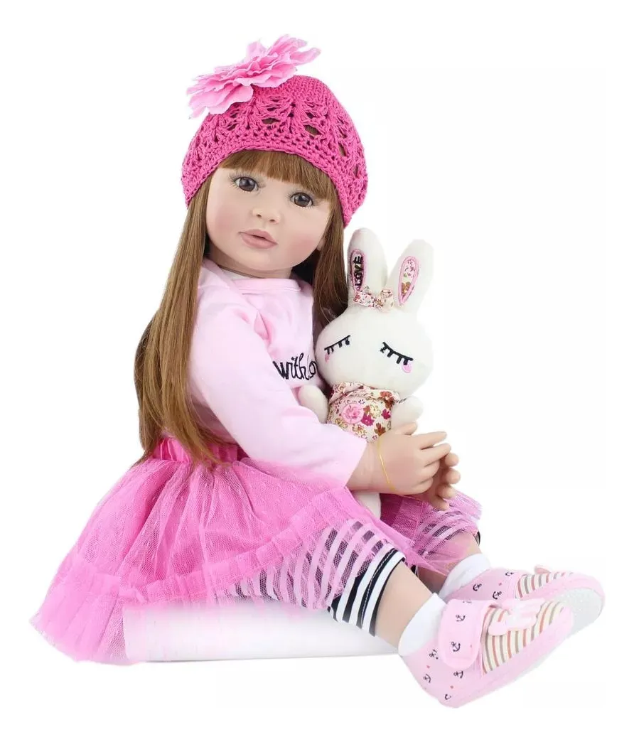 Muñeca Bebé Reborn Realista De Silicona.