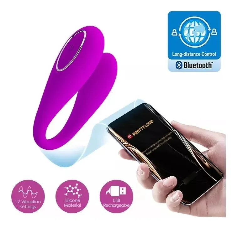 Vibrador Pretty Love August Control Mediante App Original - Imagen 5