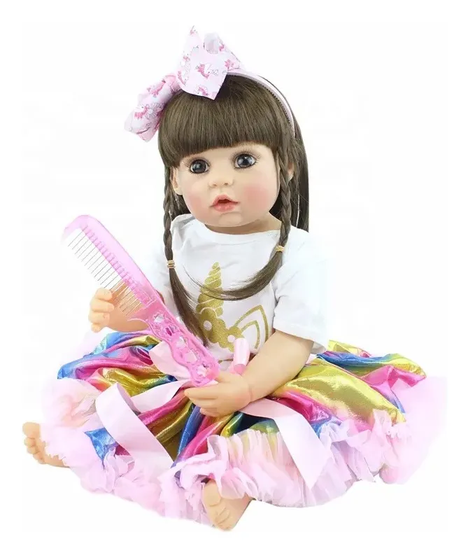 Muñeca Bebé Reborn Realista De Silicona. - Imagen 4