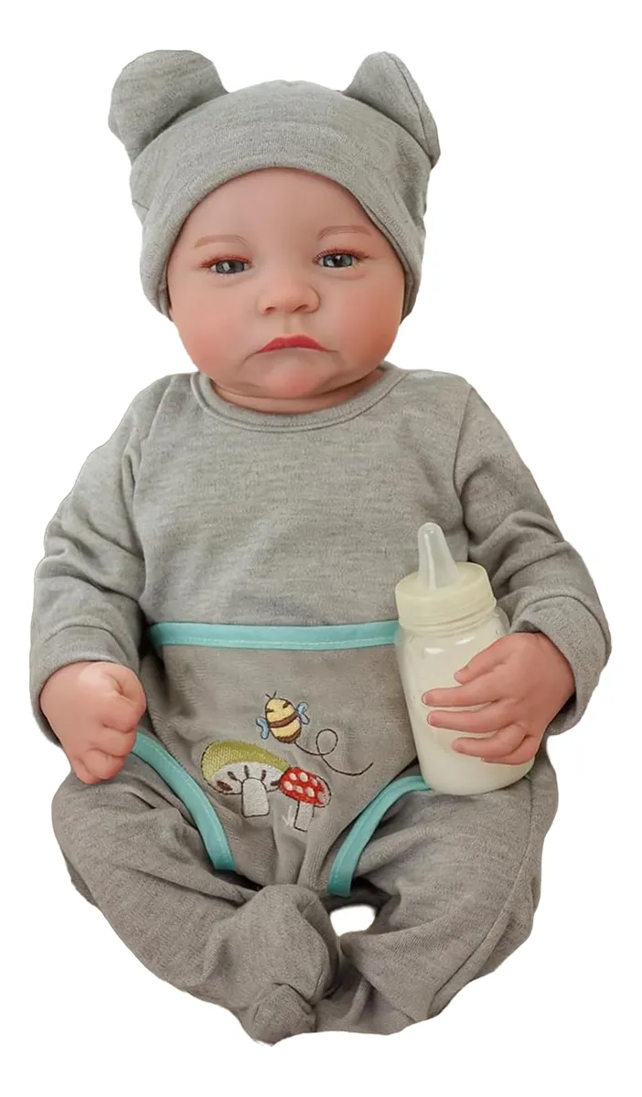 Muñeca Bebé Resborn Realista De Silicona - Imagen 8