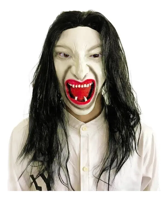 Máscara Halloween Bruja Terror - Imagen 2