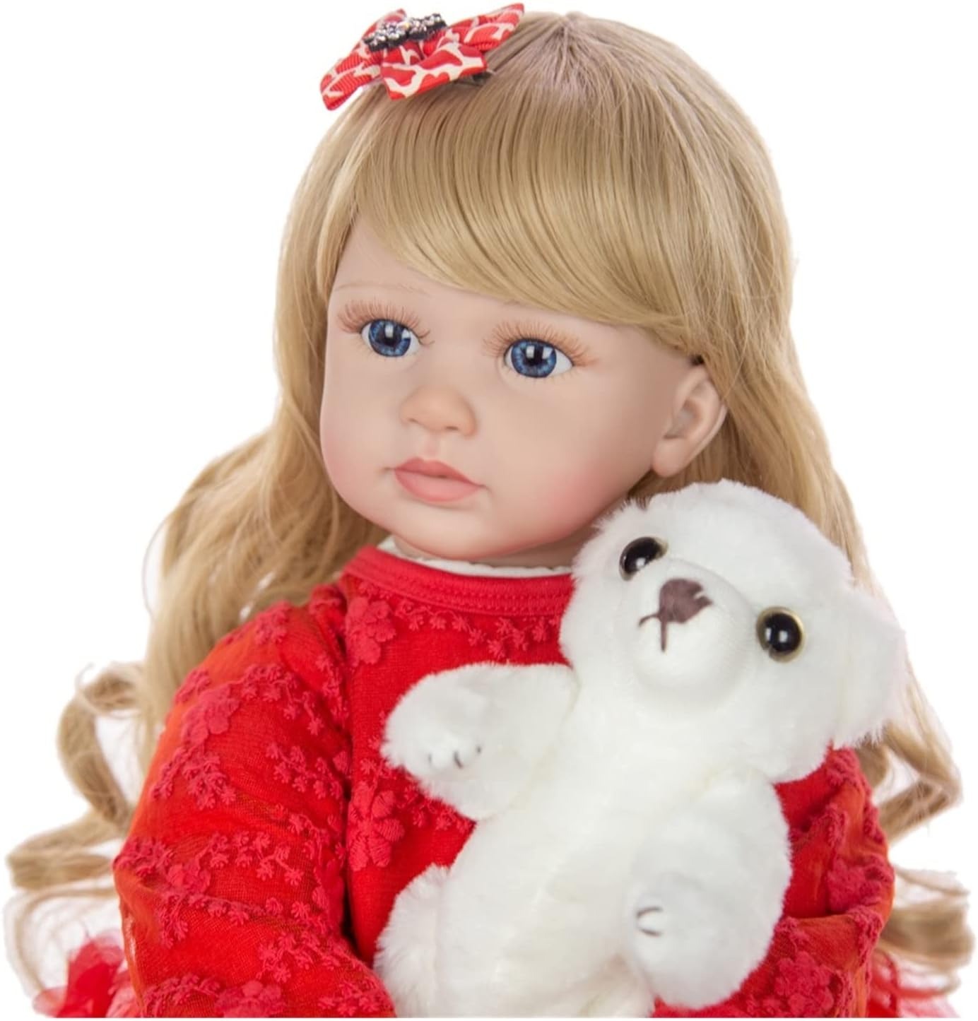 Muñeca Bebé Reborn Realista De Silicona 55 cm - Imagen 2