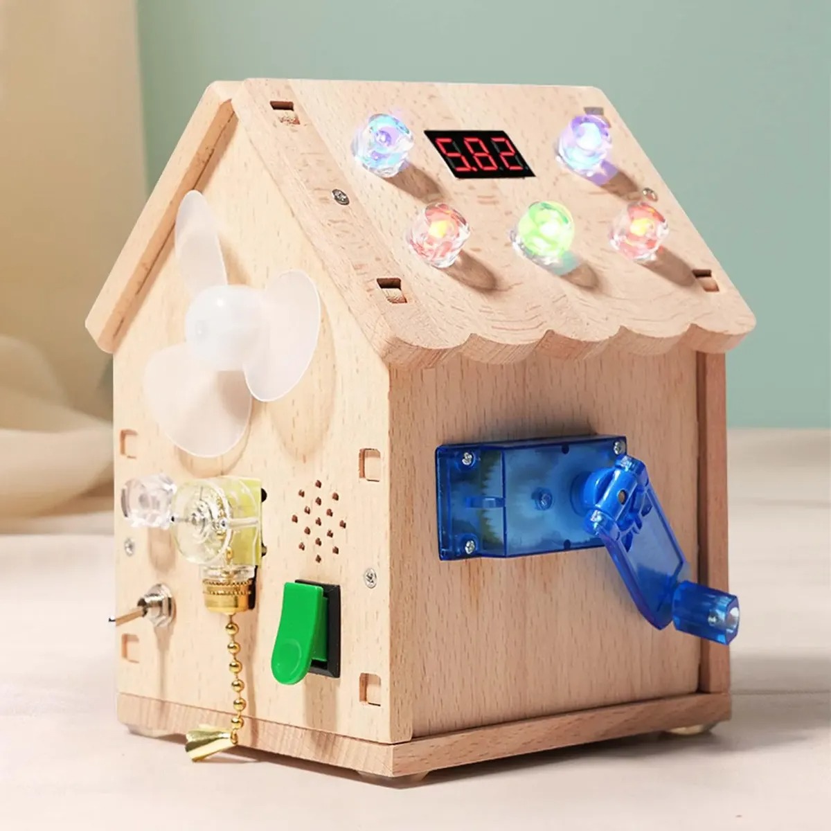 Cubo Educativo Montessori De Madera - Imagen 5