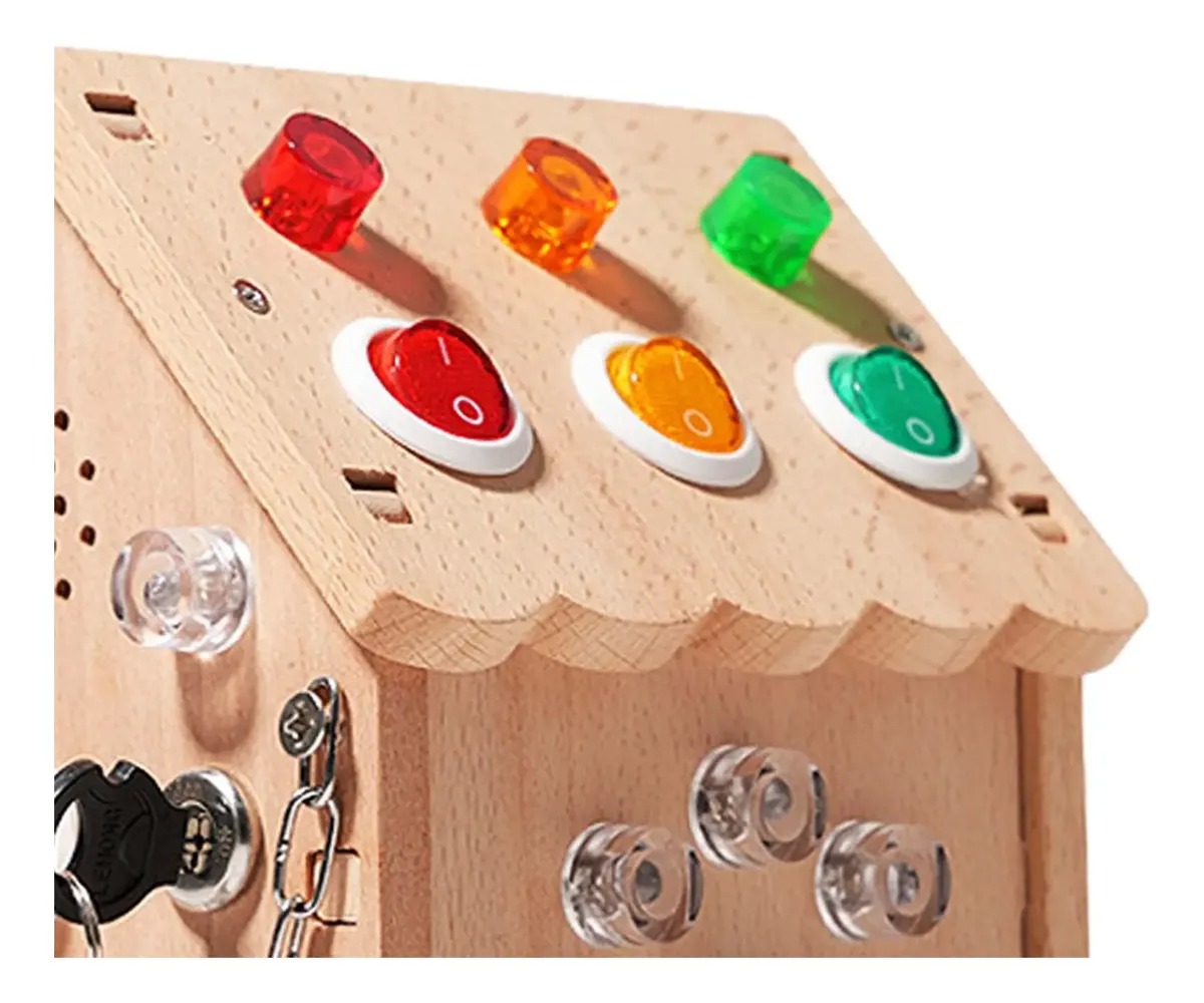 Cubo Educativo Montessori De Madera - Imagen 4