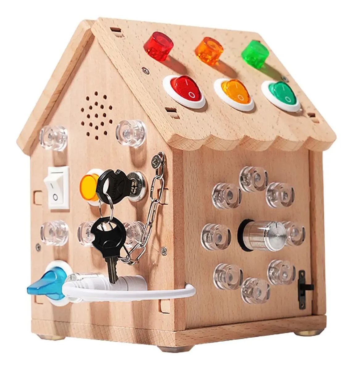 Cubo Educativo Montessori De Madera